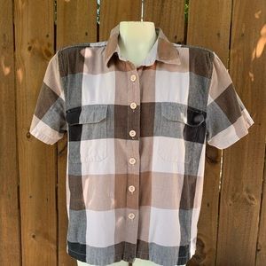 Vintage Christopher & Banks ladies blouse size Large.